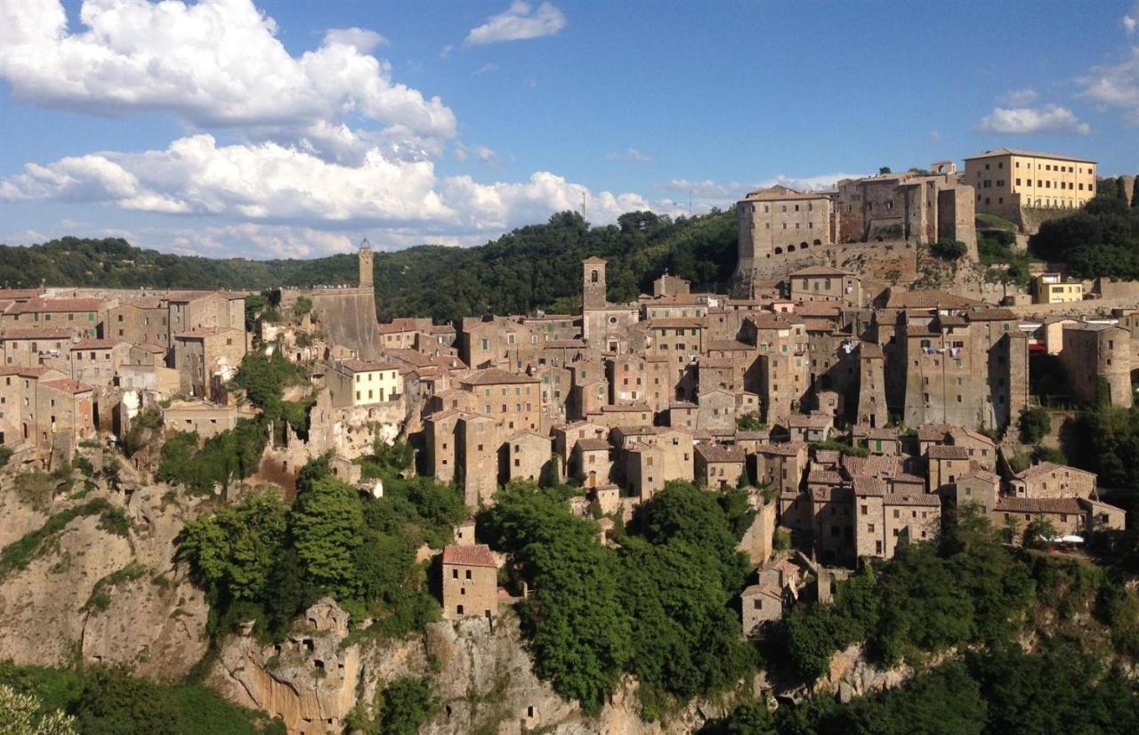 La Toscana In Casa Villa Sorano  Buitenkant foto